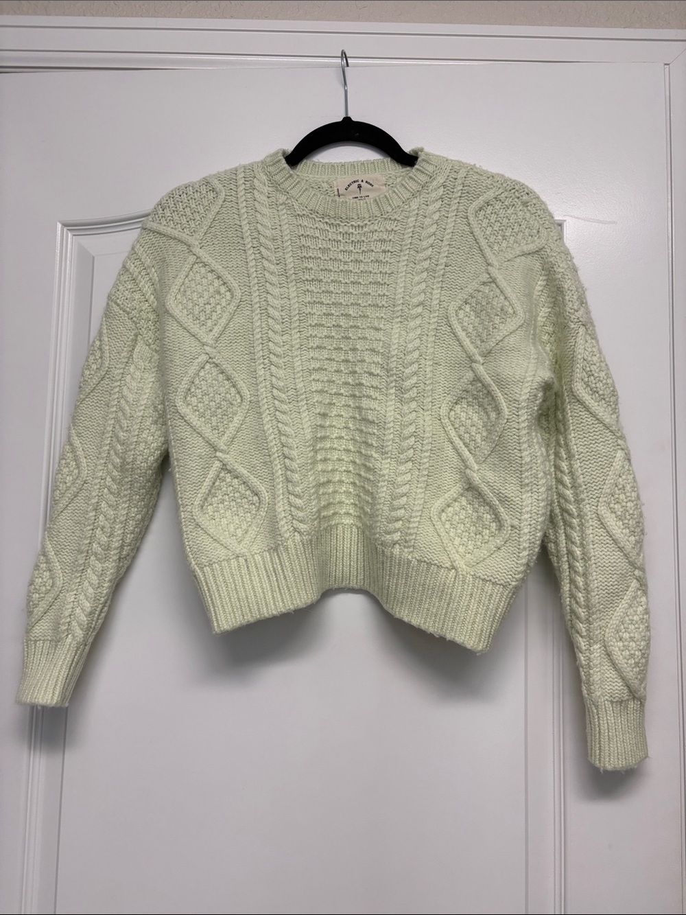 Electric & Rose Womens Alice Wool & Cashmere-Blend Sweater